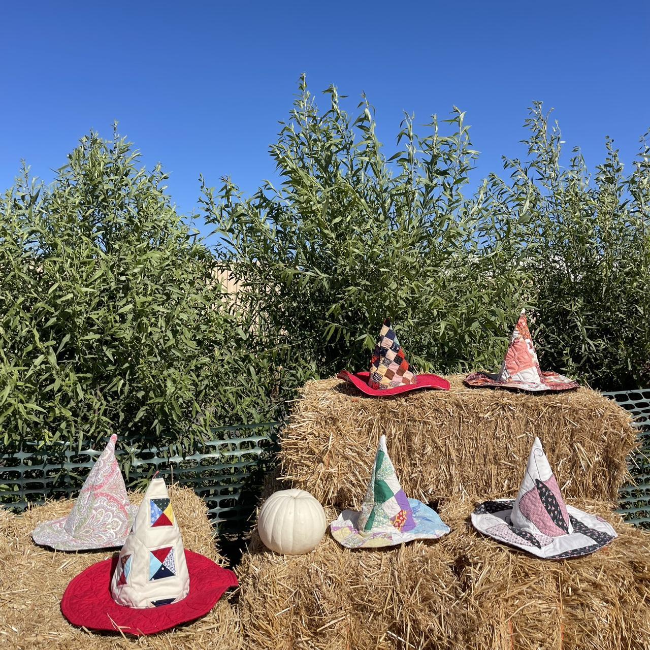 Women's Hat - Multi/Purple – Unique patchwork wit… - image 4