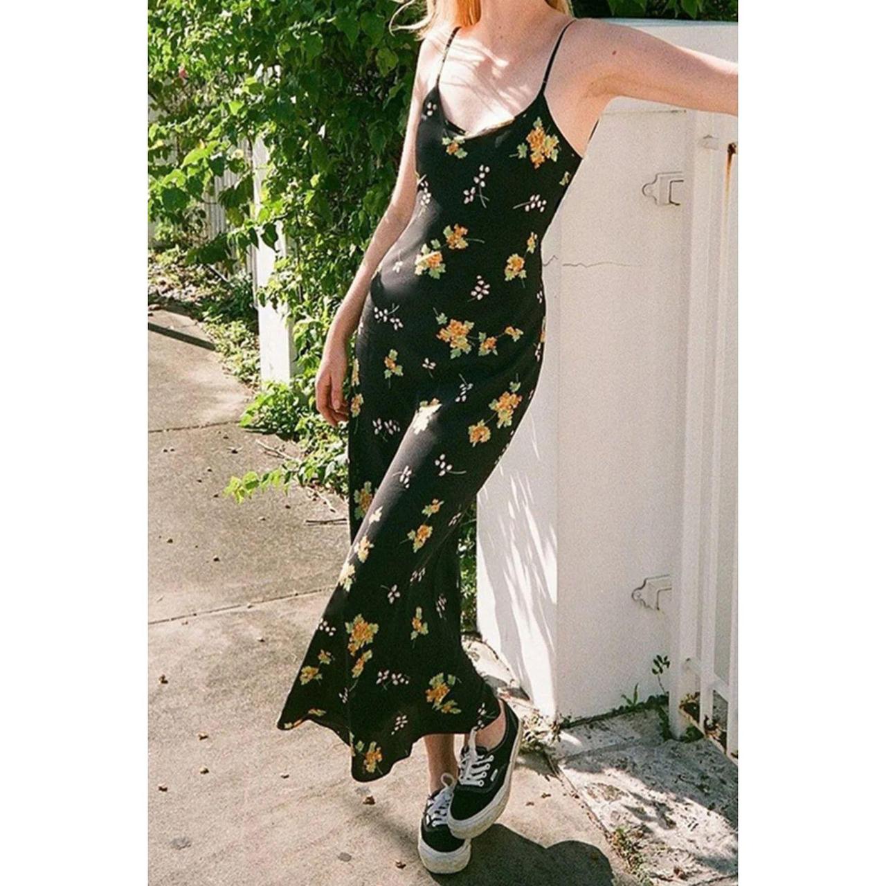 Source Unknown Women's Midi Dress - Multi/Black -… - image 5