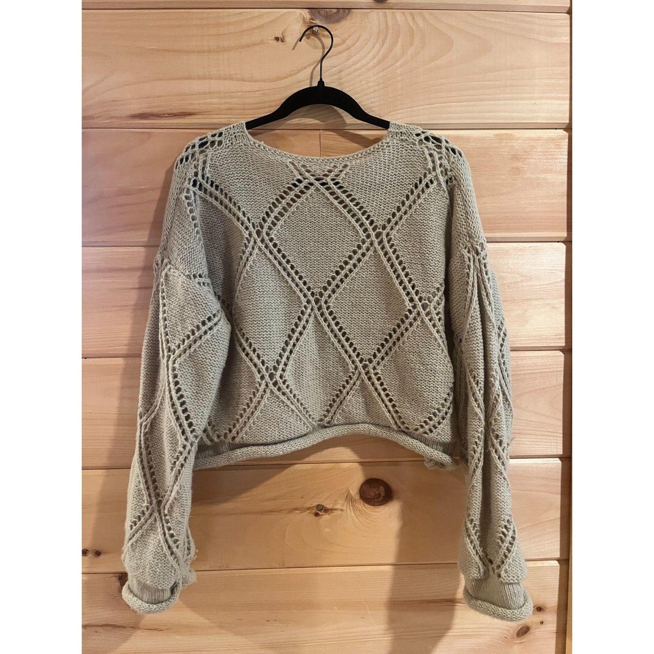 Source Unknown Women's Sweater - Green - XL – Sof… - image 3