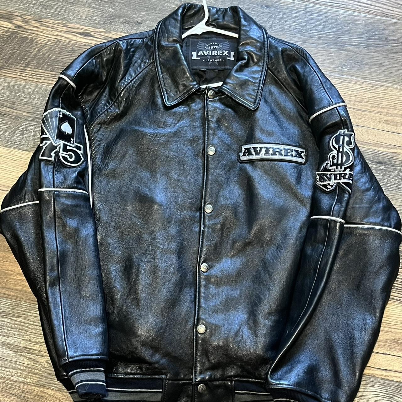 1987 Glenn Miller Avirex A-2 USO TOUR 1943 Leather | Depop