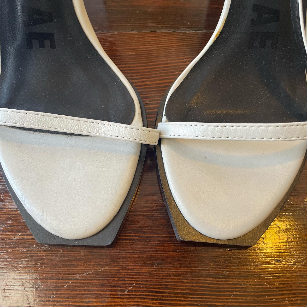 alias mae white sandals