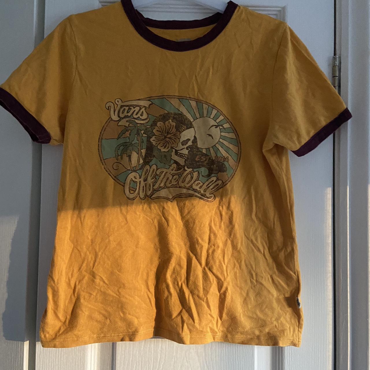 Off The Wall Photo Yellow T-Shirt