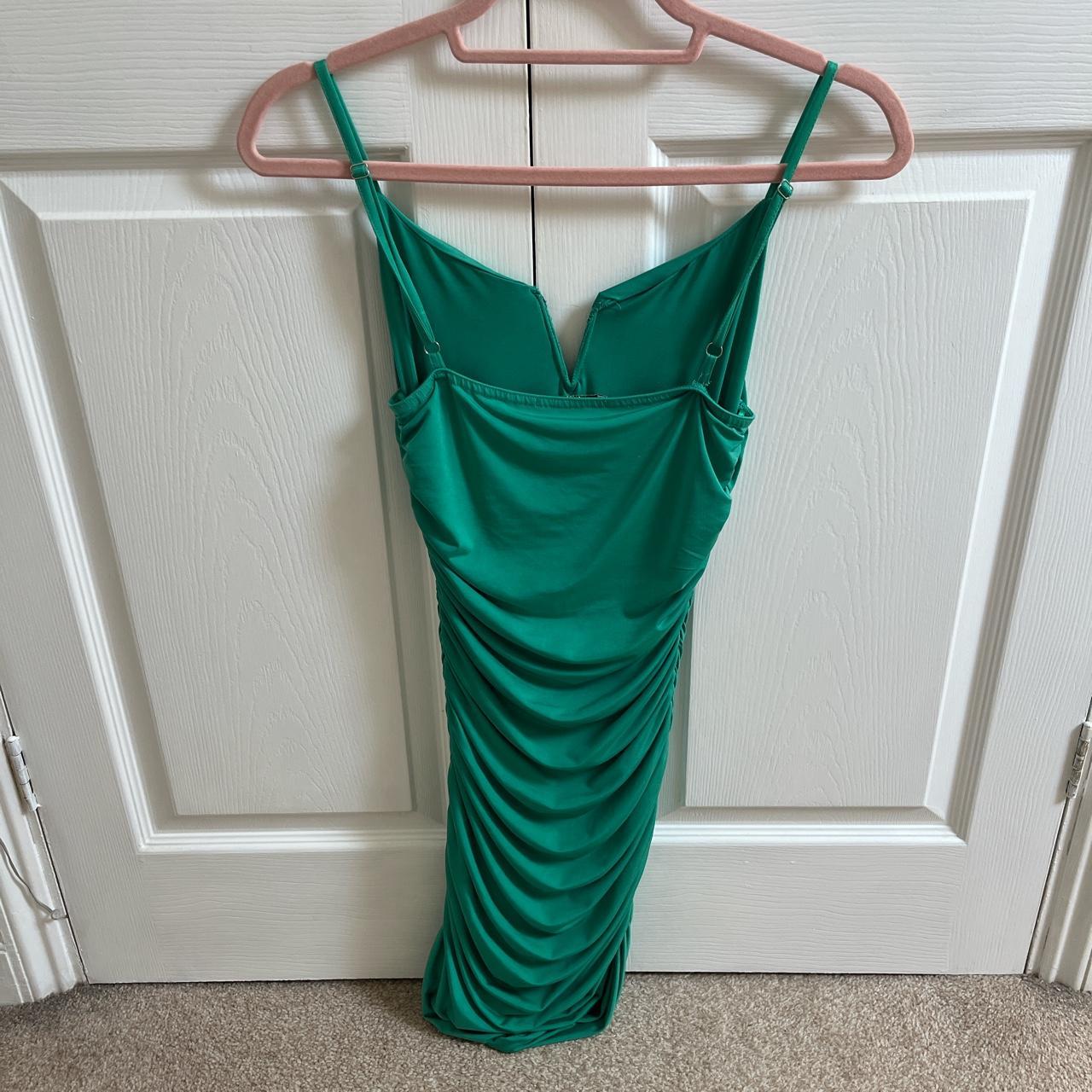 Quiz Women's Green Dress | Depop