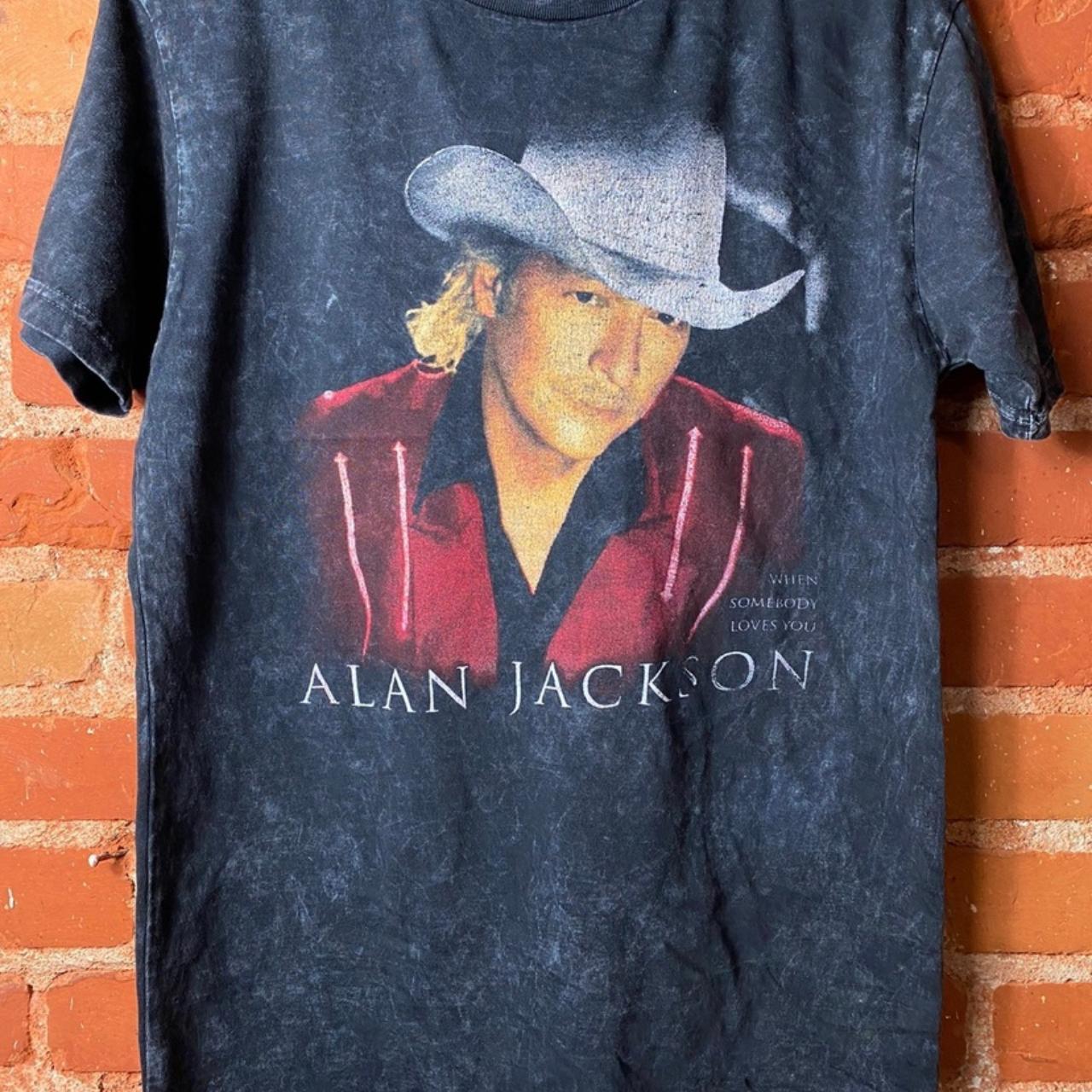 alan jackson vintage t shirt