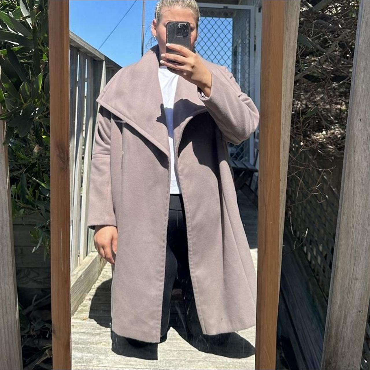 Asos purple coat best sale