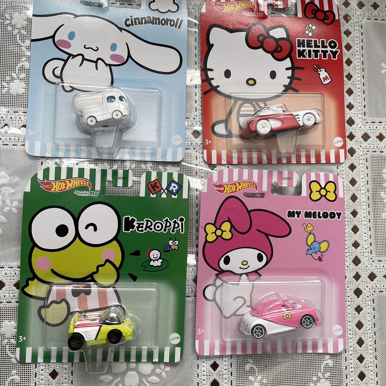 Hot Wheels Character Cars Hello Kitty Cinnamoroll 