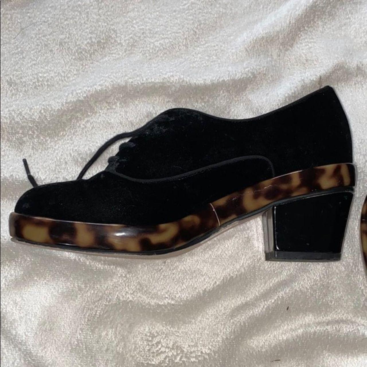 Brand ASOS Color black velvet with tortoise shell... Depop