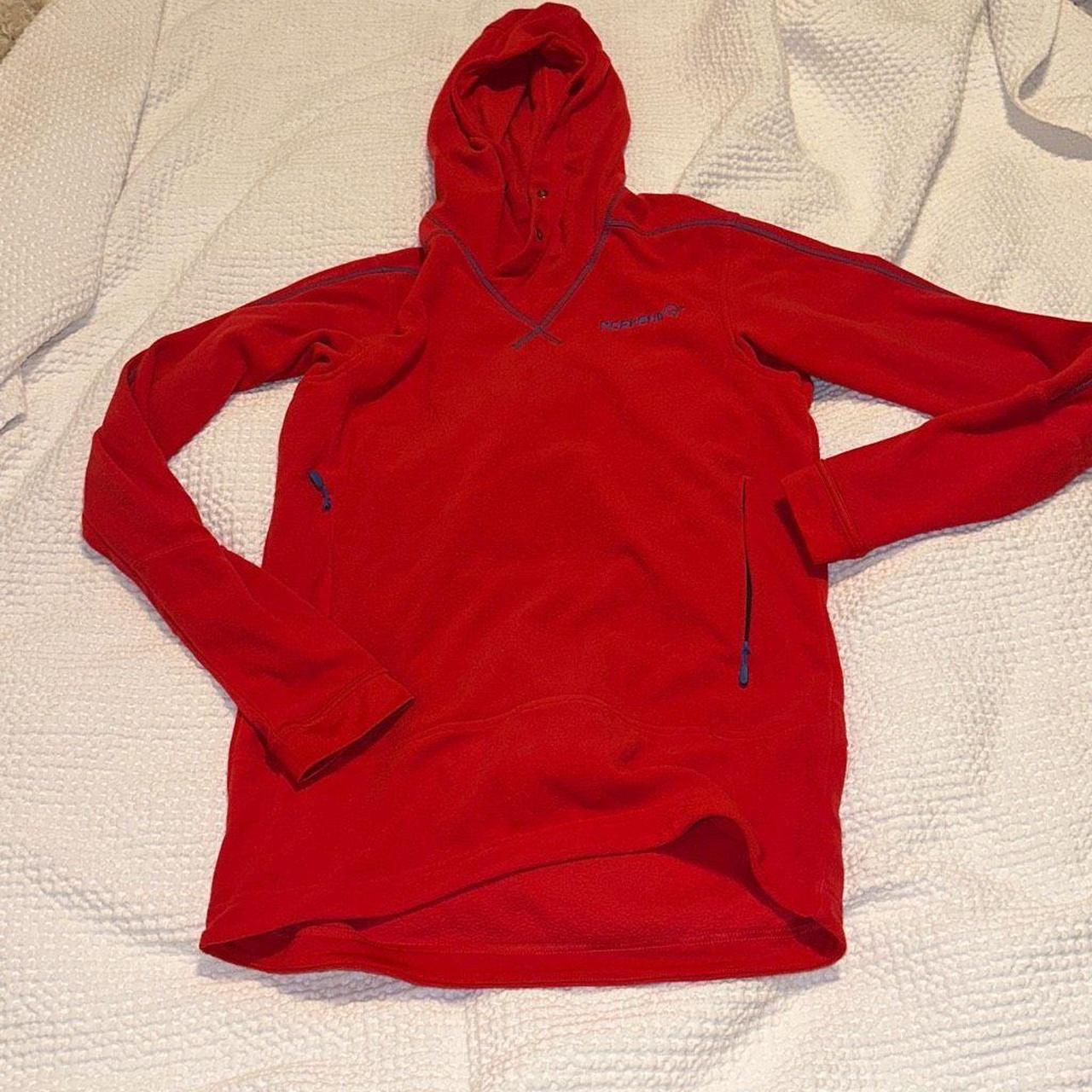 Women S Red Sweatshirt Depop