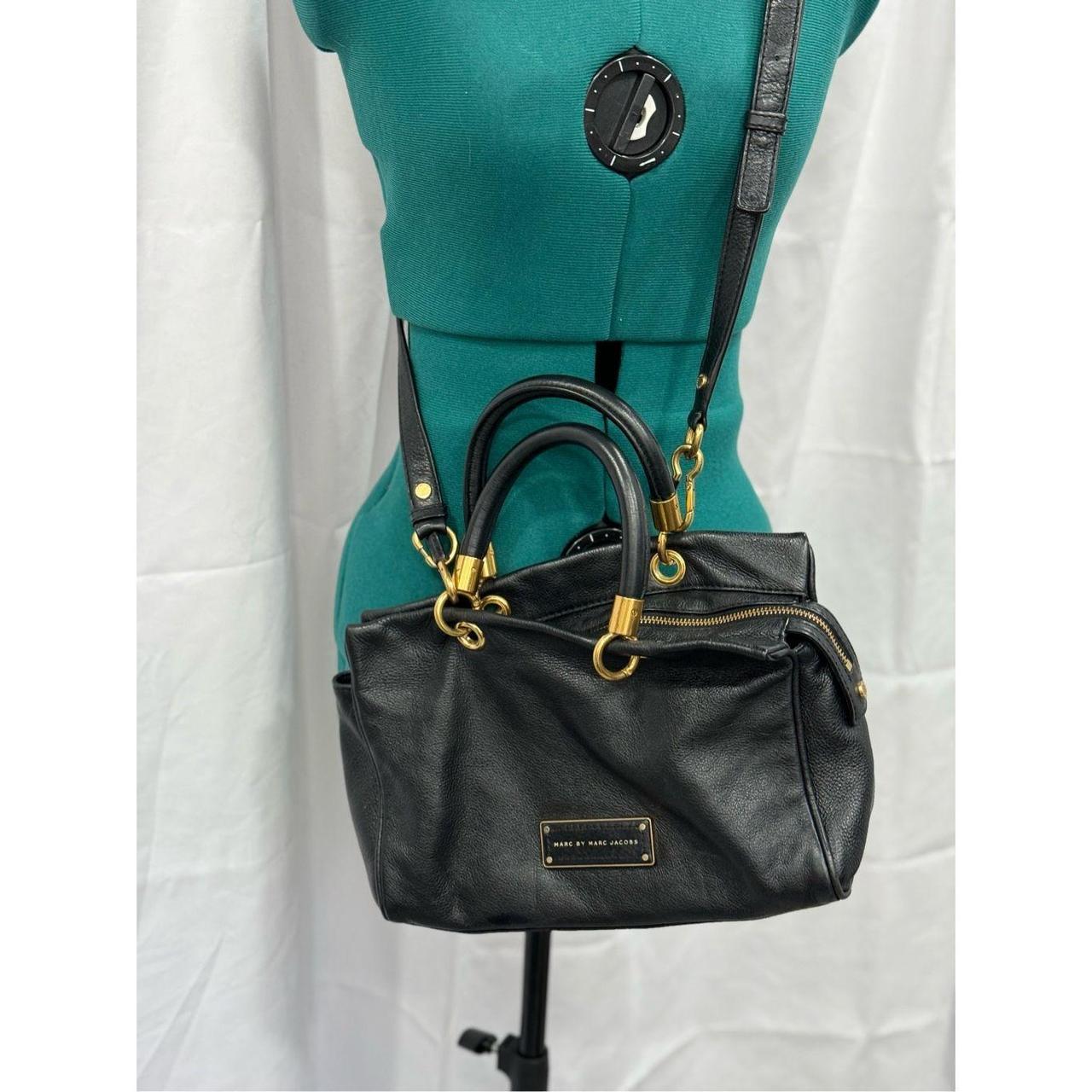 MARC JACOBS PREPPY Natasha Nylon Crossbody Shoulder Bag Purse Tote Black  Medium $67.50 - PicClick