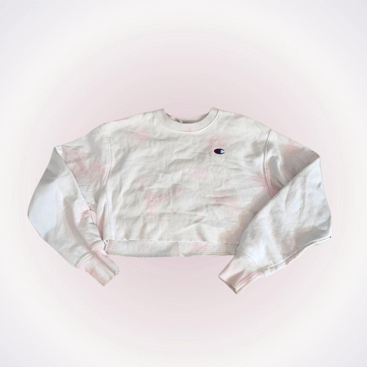 Light pink women's champion sweatshirt best sale