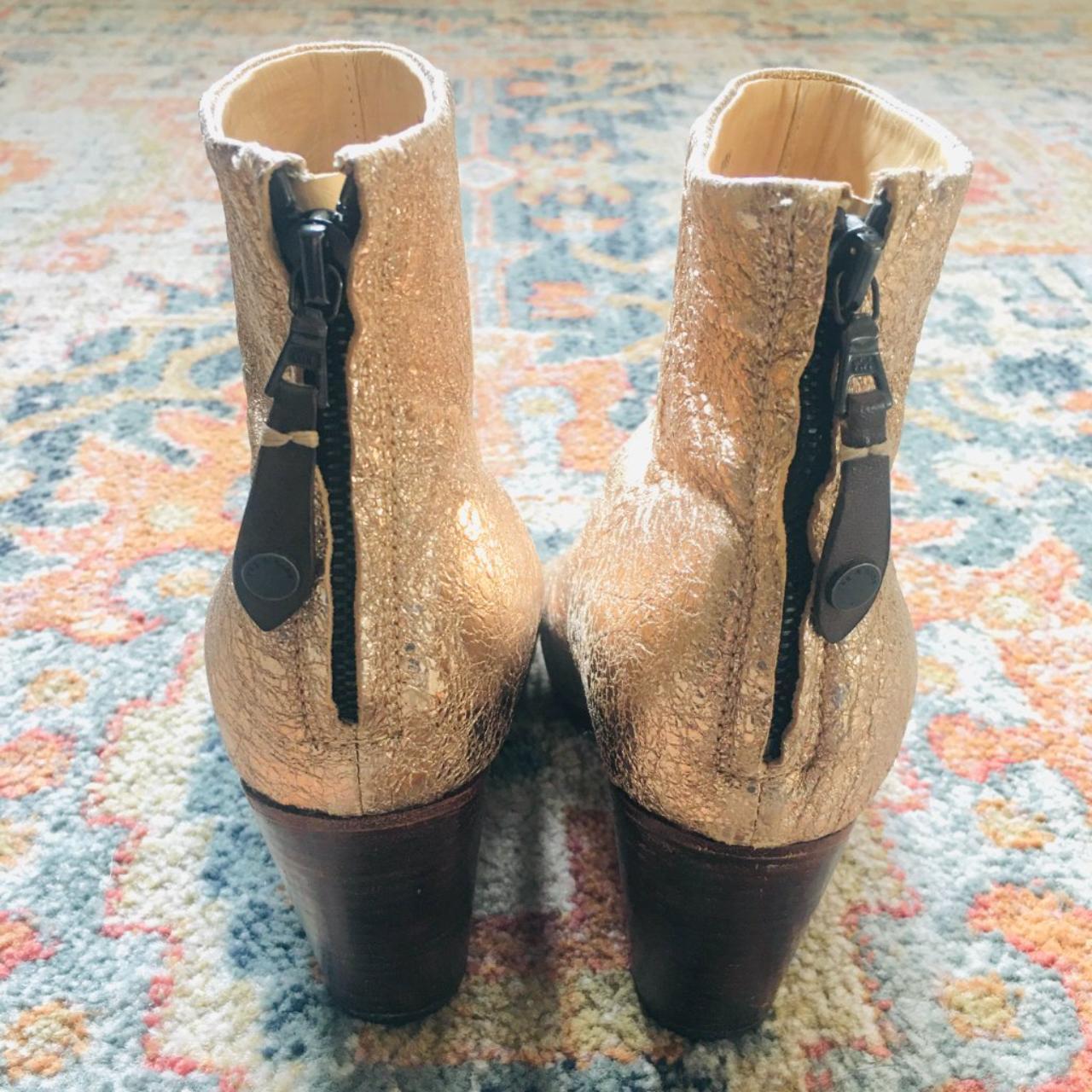 Rag and bone gold 2024 boots