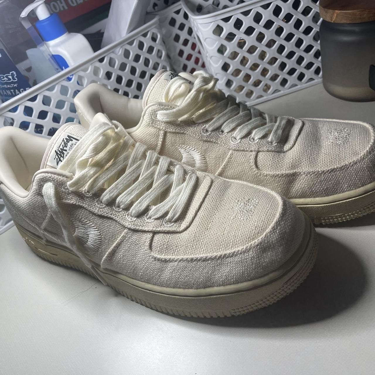 Stussy Air Force 1s - Depop