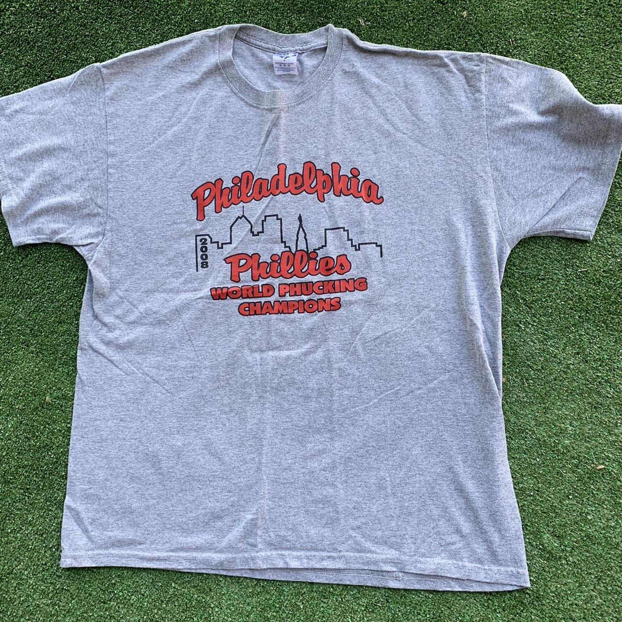 Nike Phillies Tshirt Dri-fit Size large No - Depop