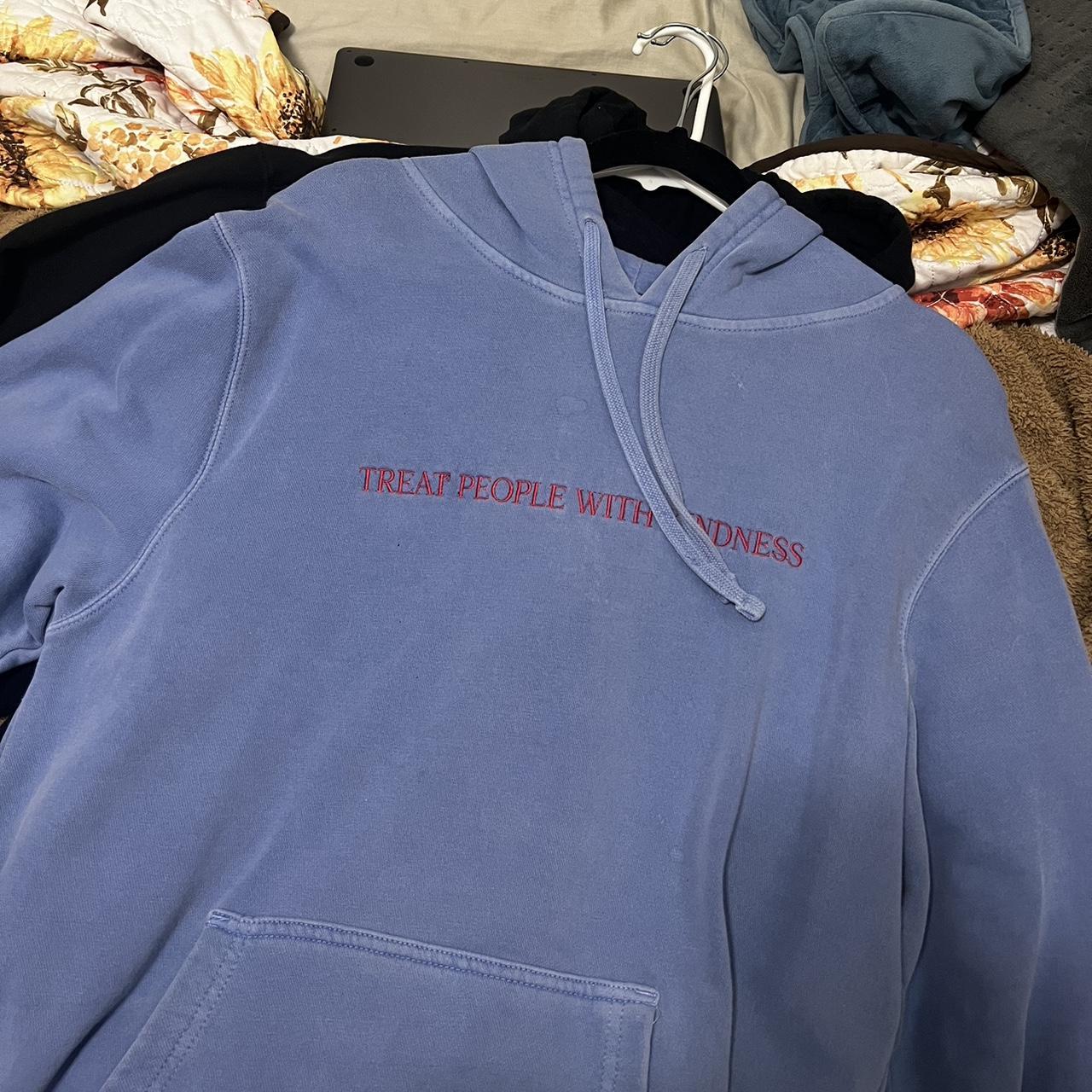 harry styles treat people with kindness blue hoodie