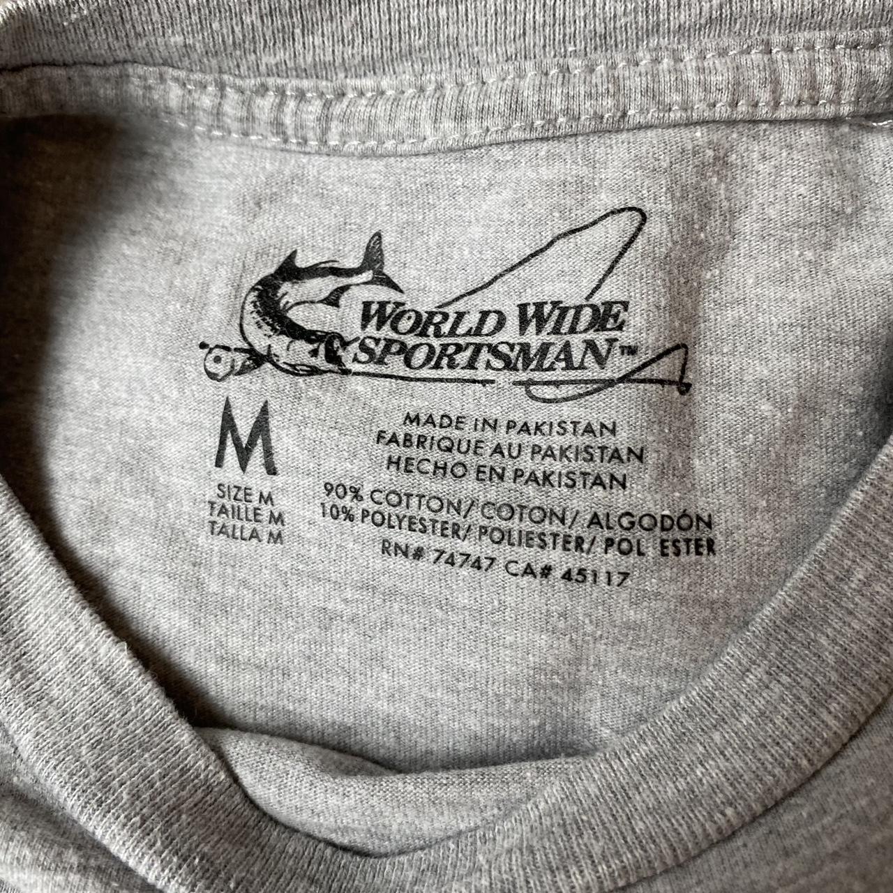 World Wide Sportsman Vintage Sportfishing Capital Long-Sleeve Crew-Neck  T-Shirt for Men