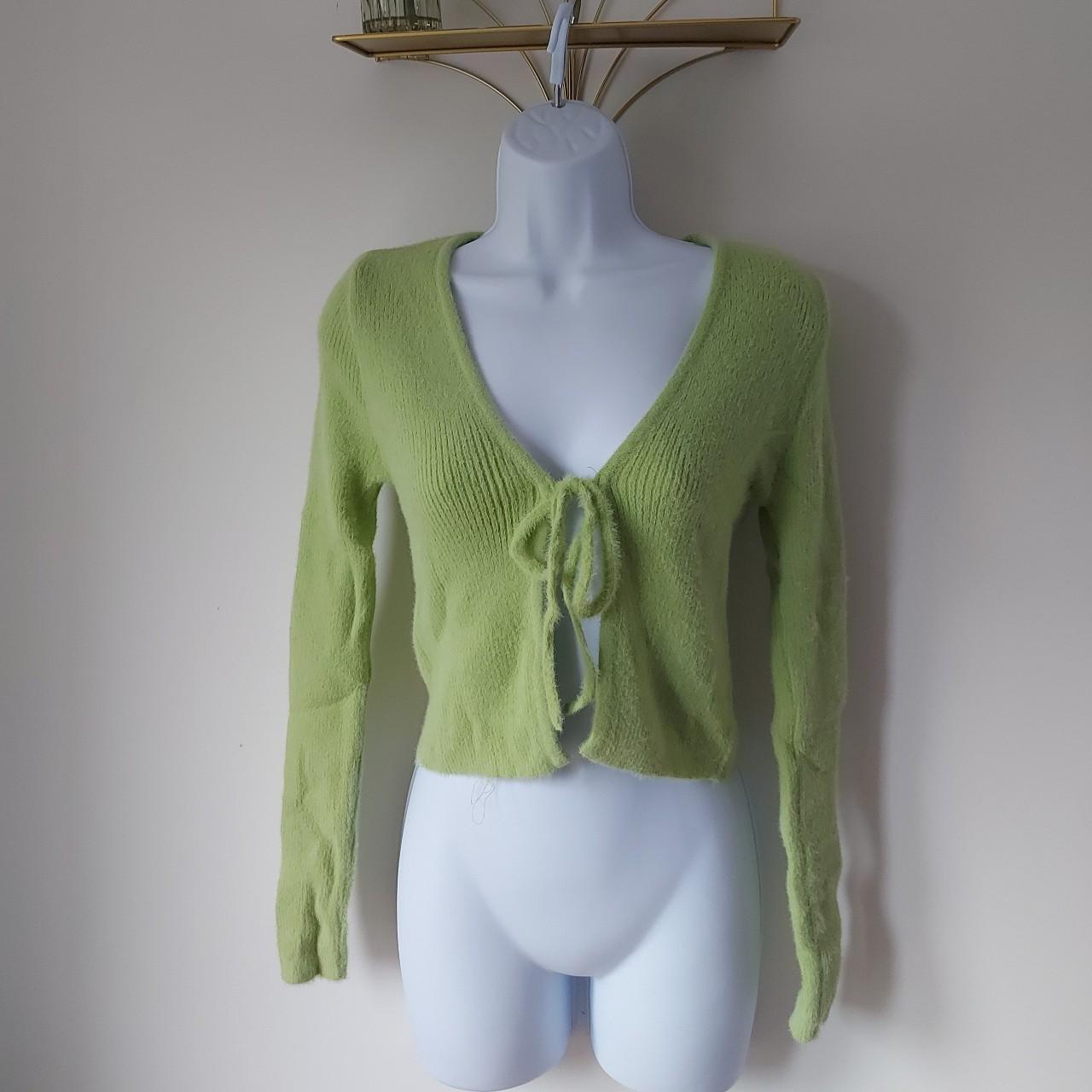 Urban Outfitters BDG Lime green Noori Fluffy