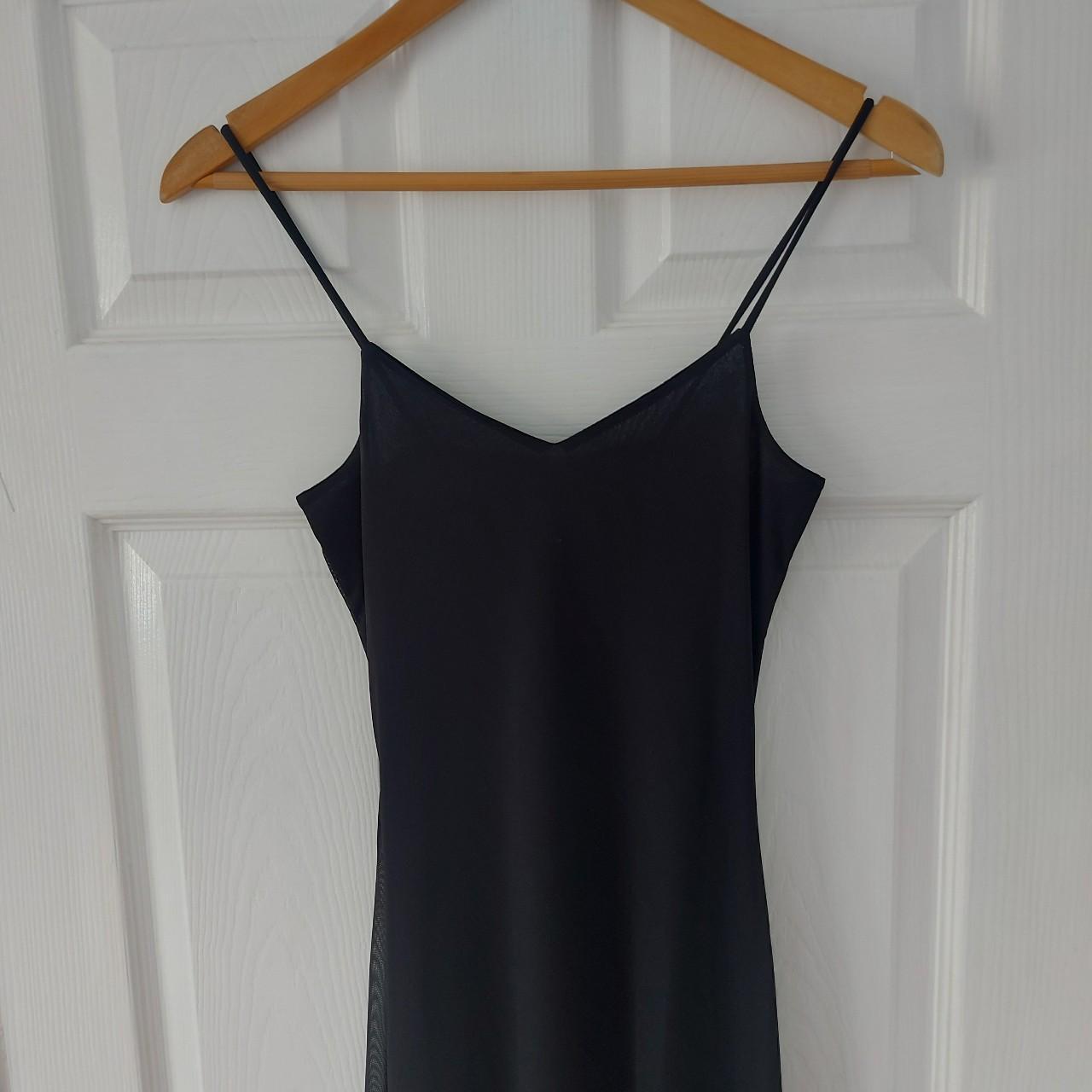 Urban Outfitters Black mesh maxi Side