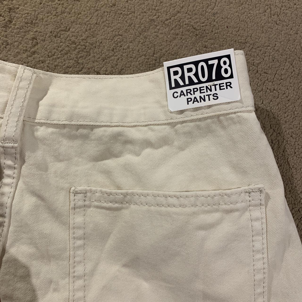 Women's Cream Jeans | Depop