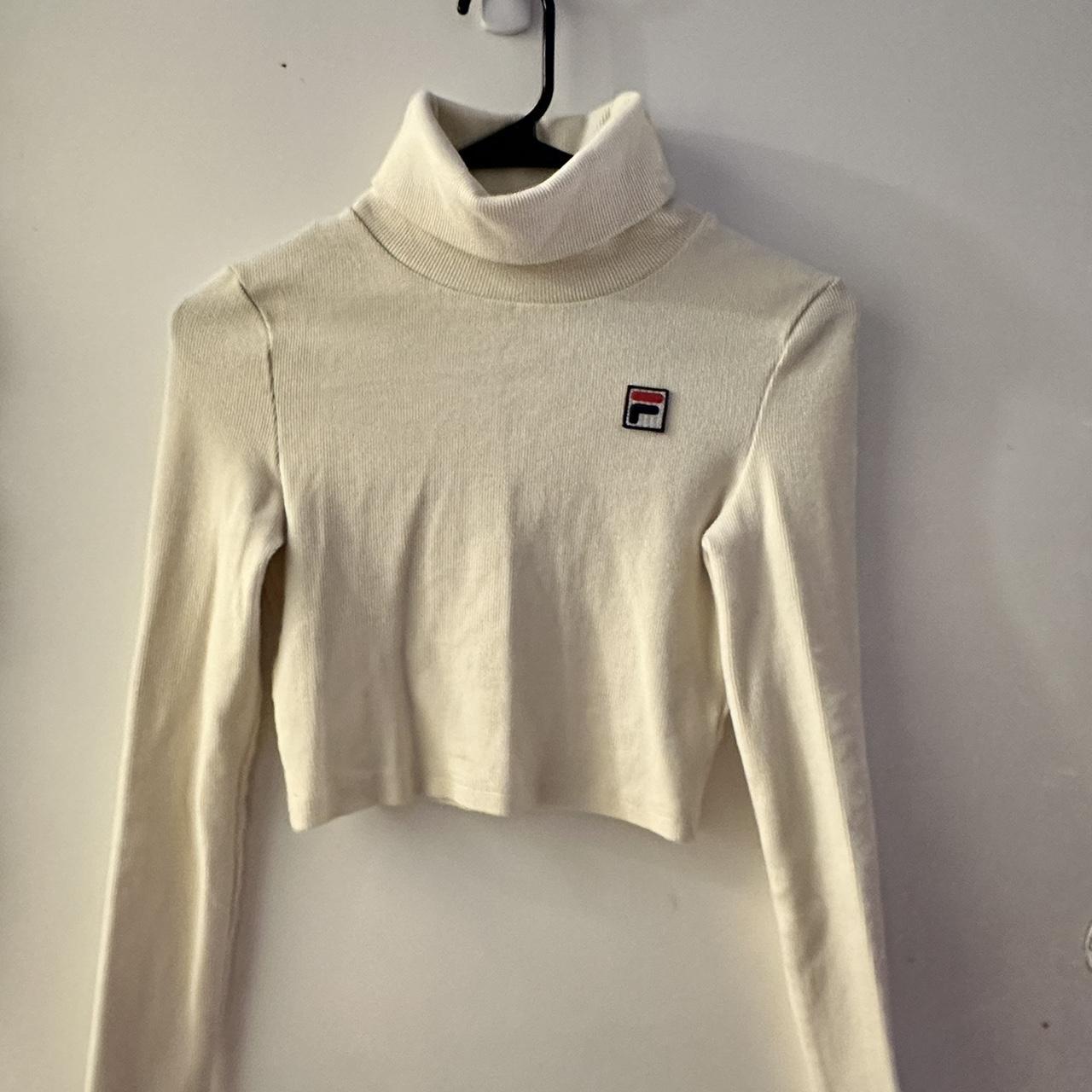 FILA cropped turtleneck worn once Super nice