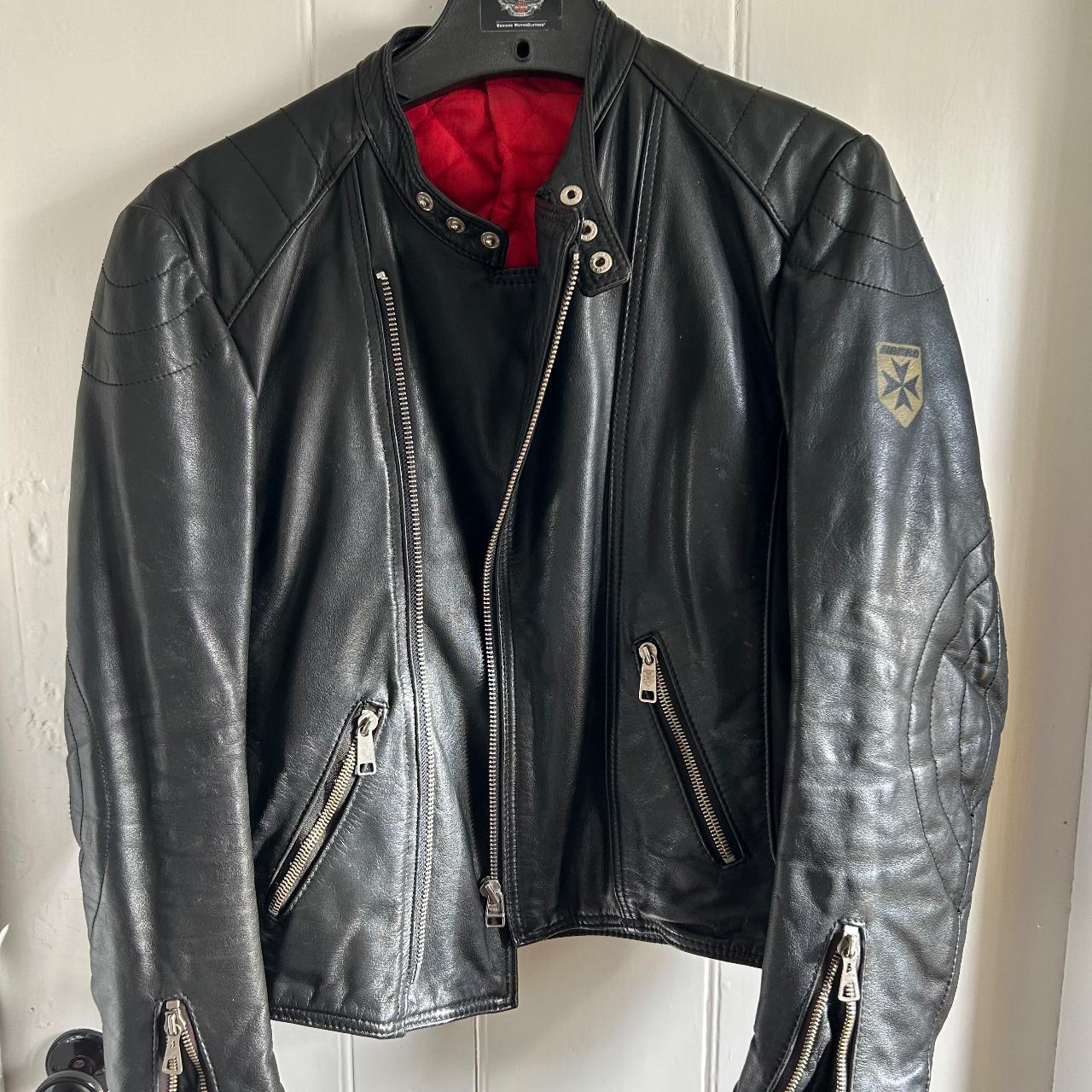 Harro leather jacket hotsell