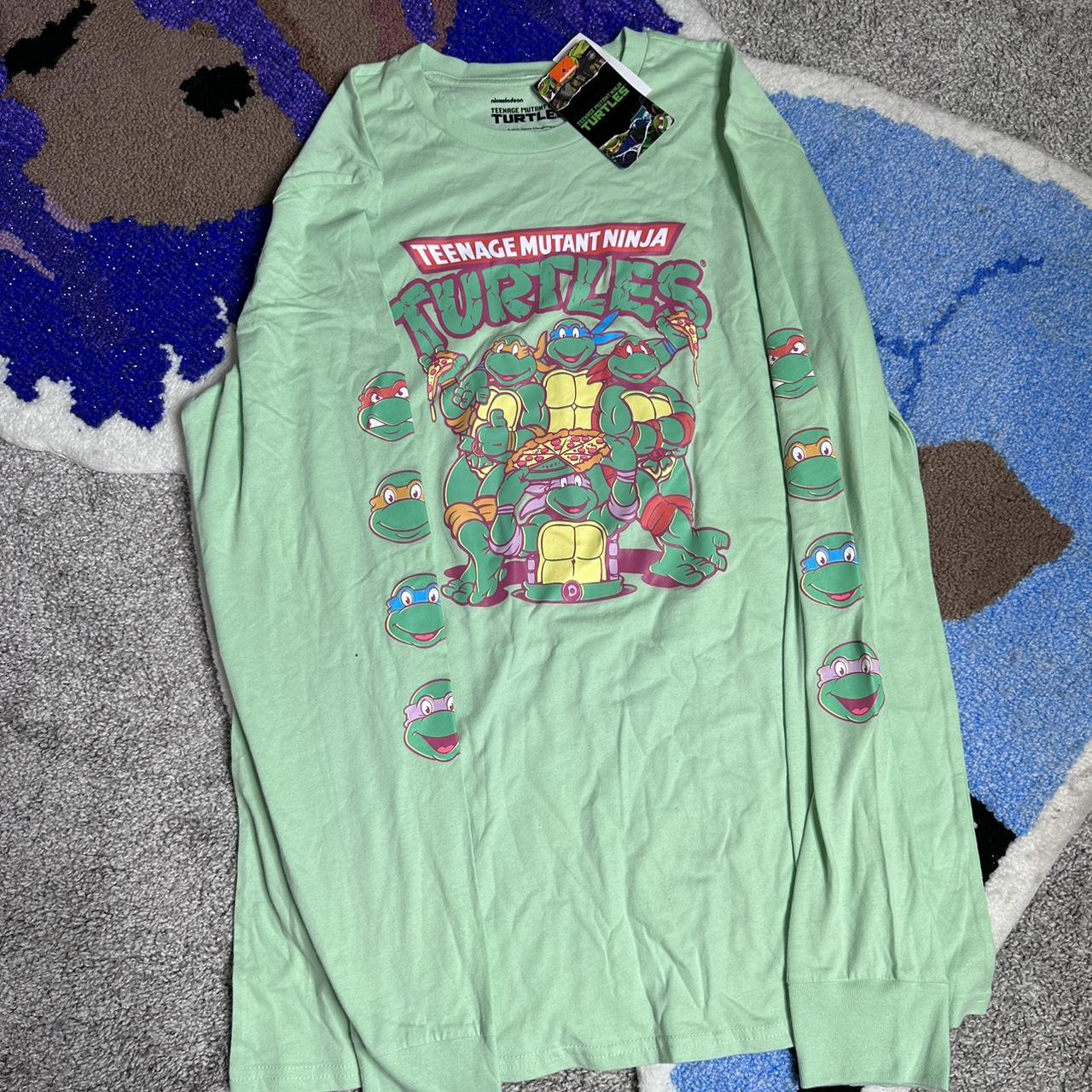 Teenage Mutant Ninja Turtles Shirt Men Large Green - Depop