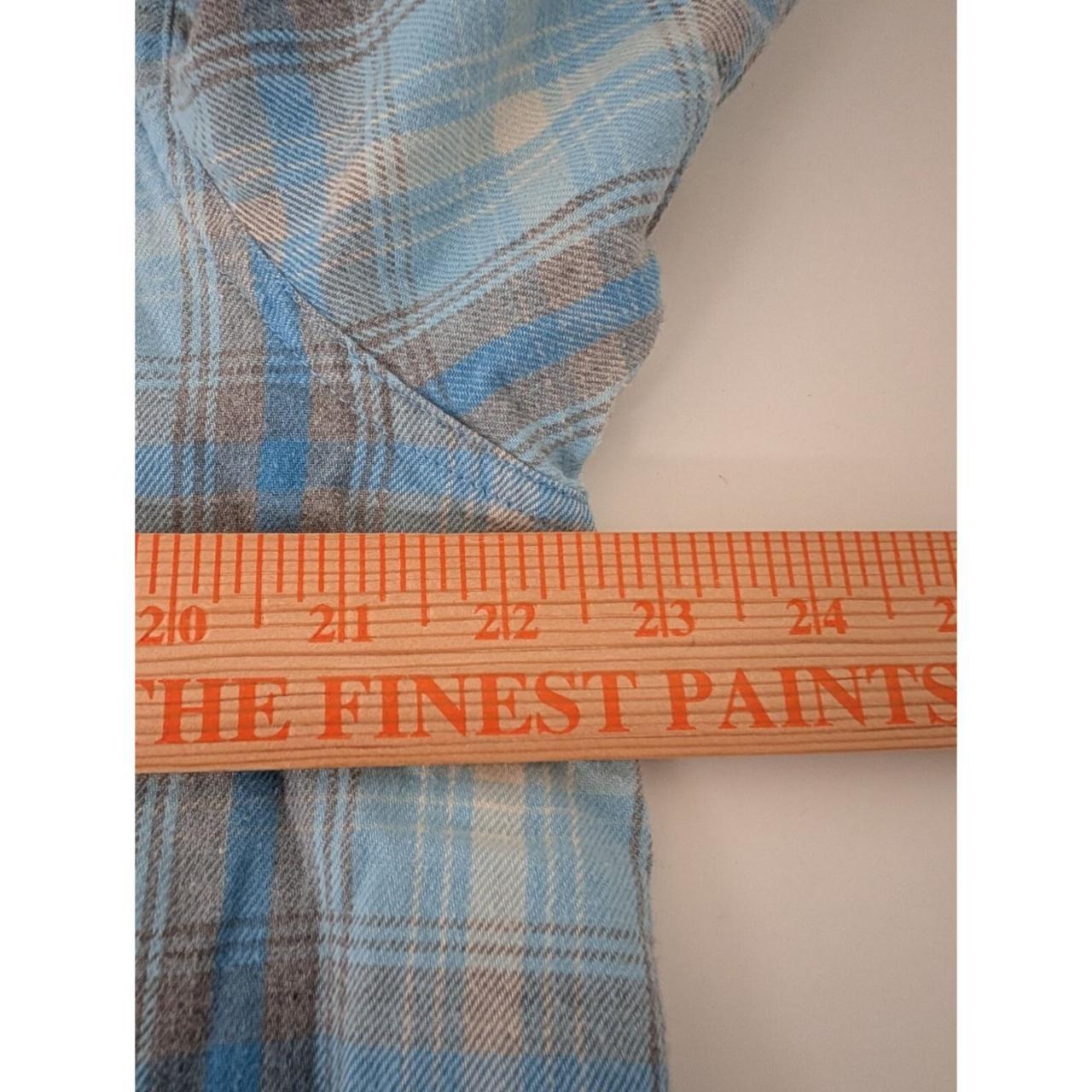 Women's Shirt - Blue - XL – LL Bean Plaid Flannel… - image 6