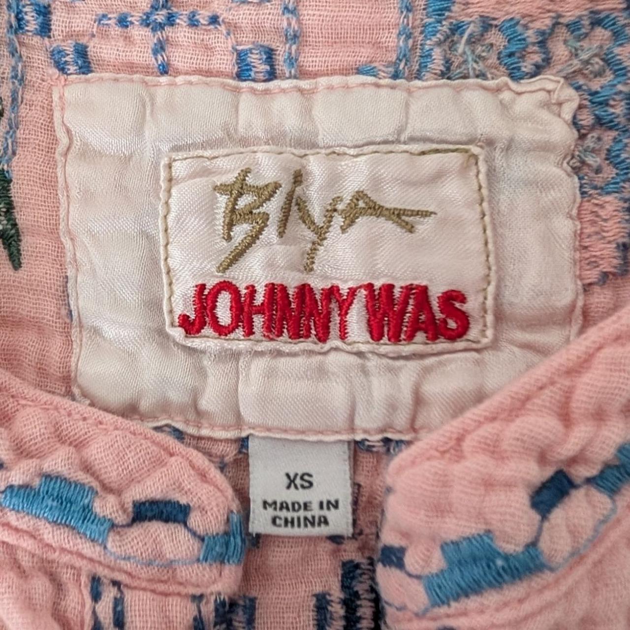 Johnny Was Women's T-shirt - Pink - XS – Biya Joh… - image 4