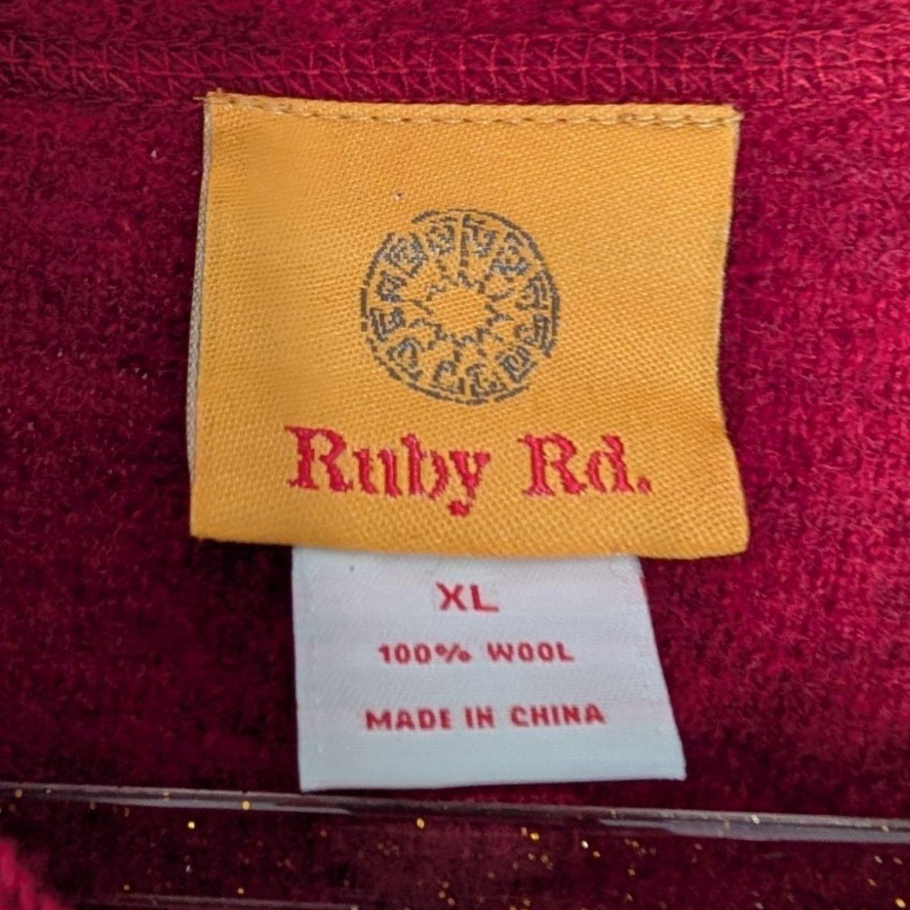 Ruby Rd. Women's Wool Jacket - Red - XL – Ruby Rd… - image 4