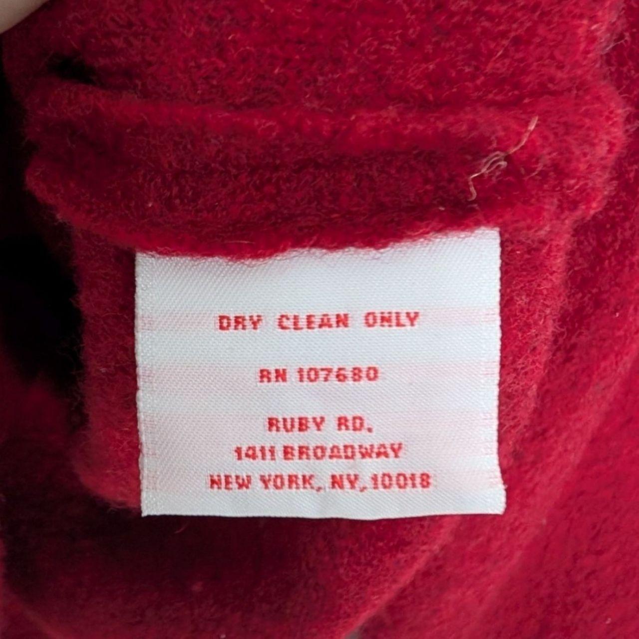 Ruby Rd. Women's Wool Jacket - Red - XL – Ruby Rd… - image 5