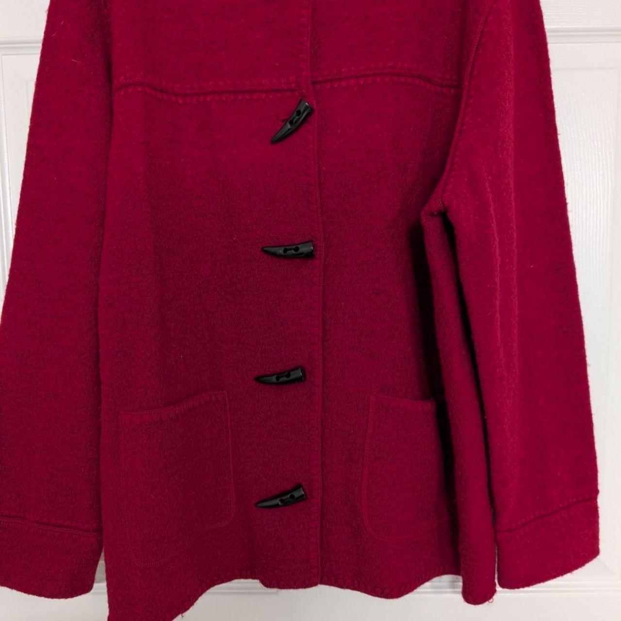 Ruby Rd. Women's Wool Jacket - Red - XL – Ruby Rd… - image 3