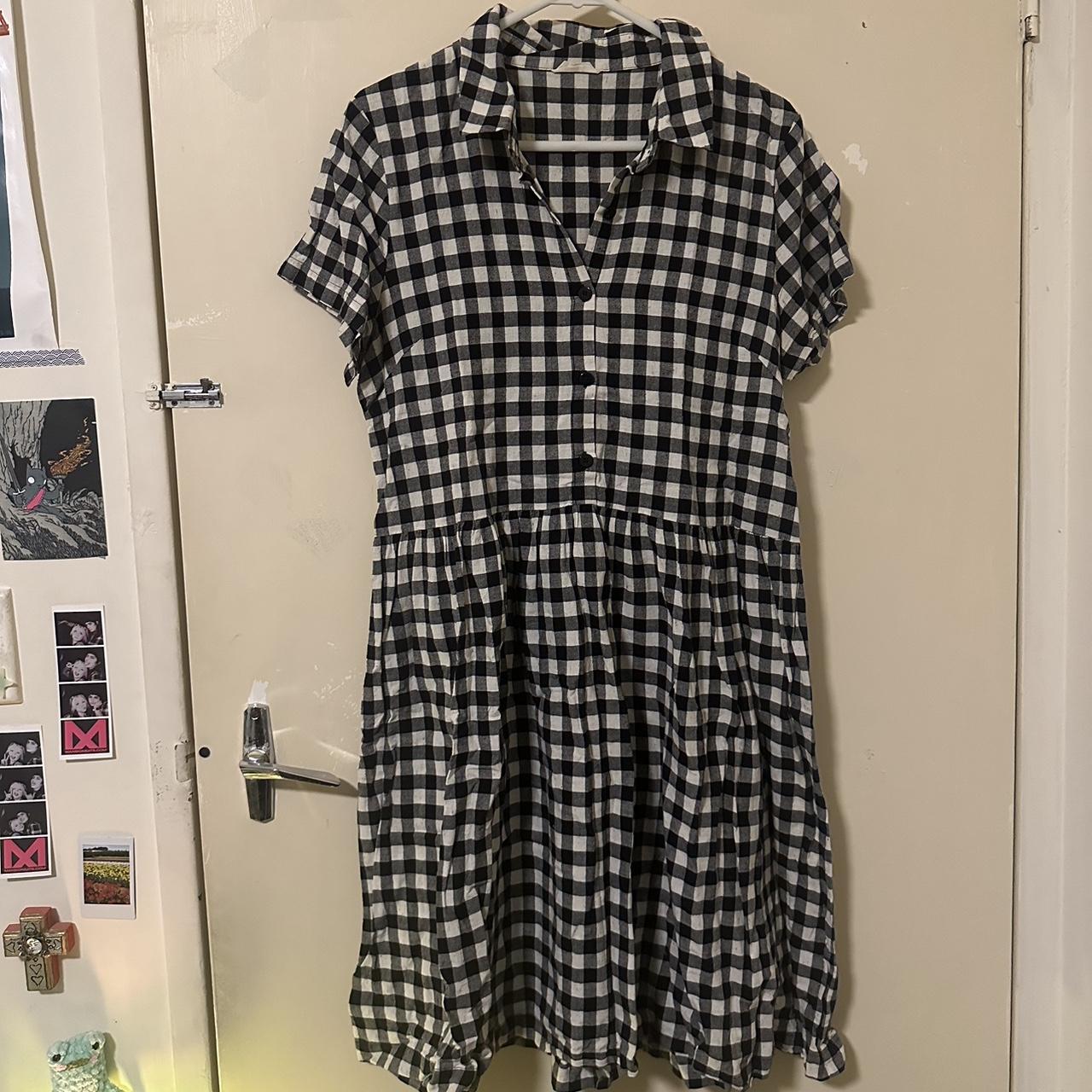 Old favourite gorman dress Gingham with coloured... - Depop