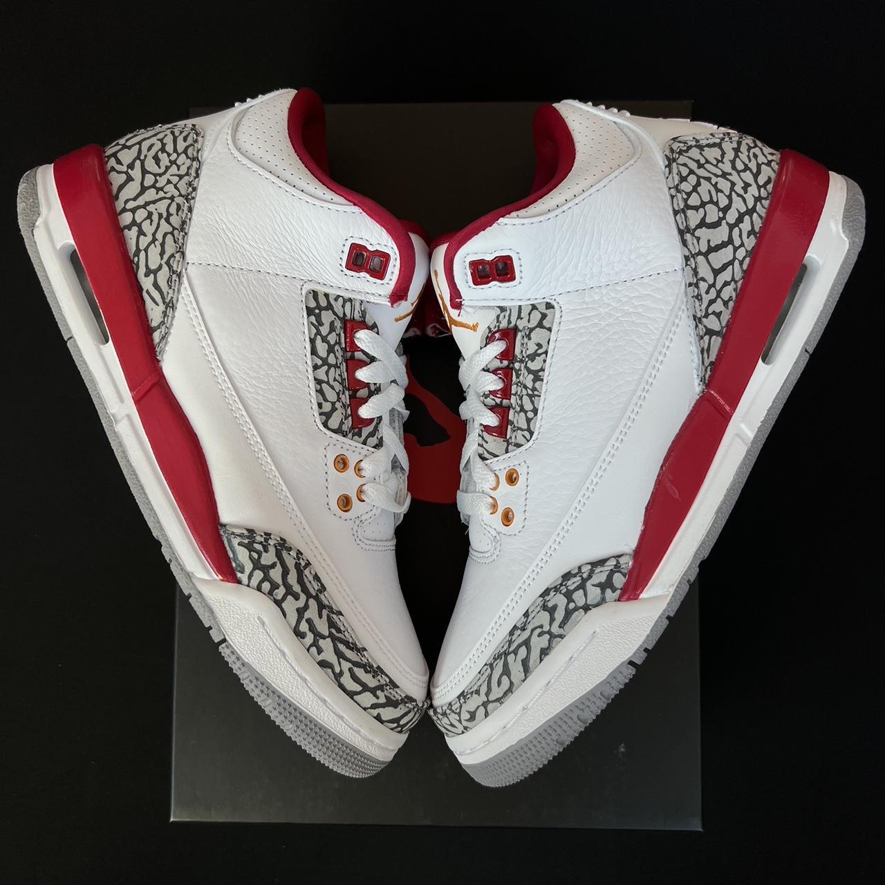 Burgundy store jordan 3