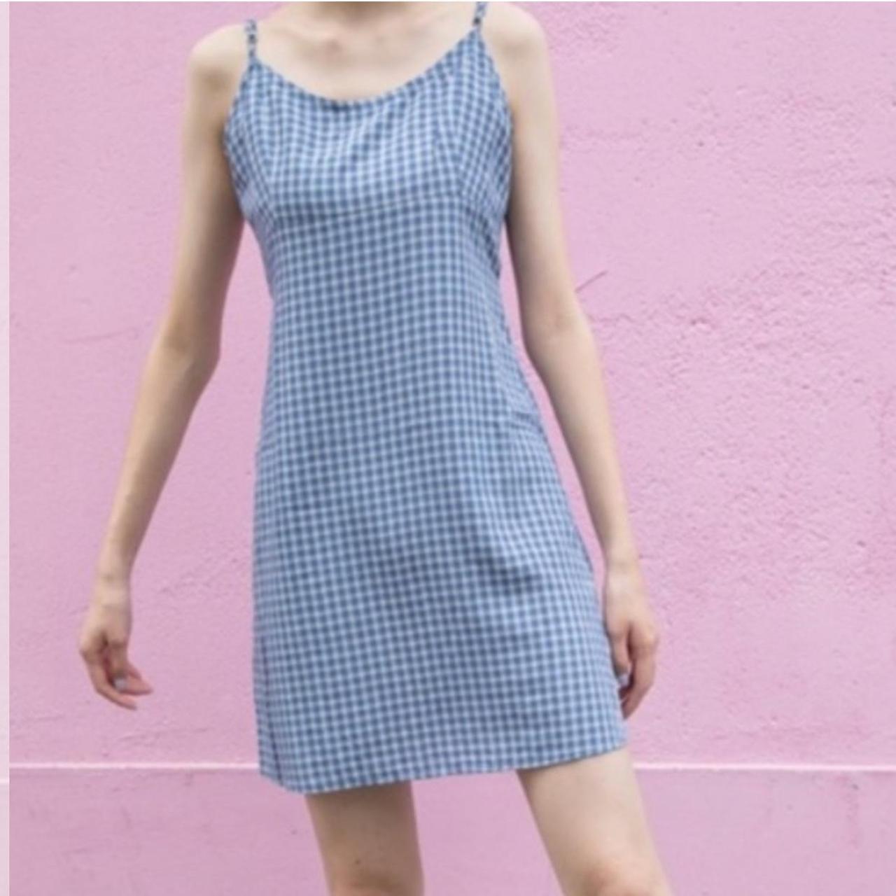 brandy melville blue colleen dress barely worn... Depop