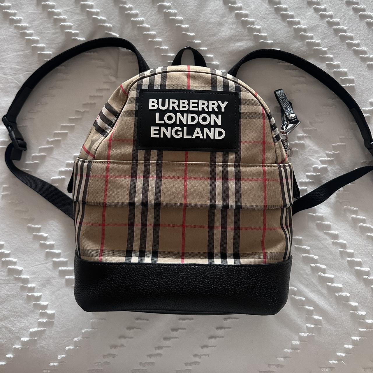 Burberry on sale backpack womens