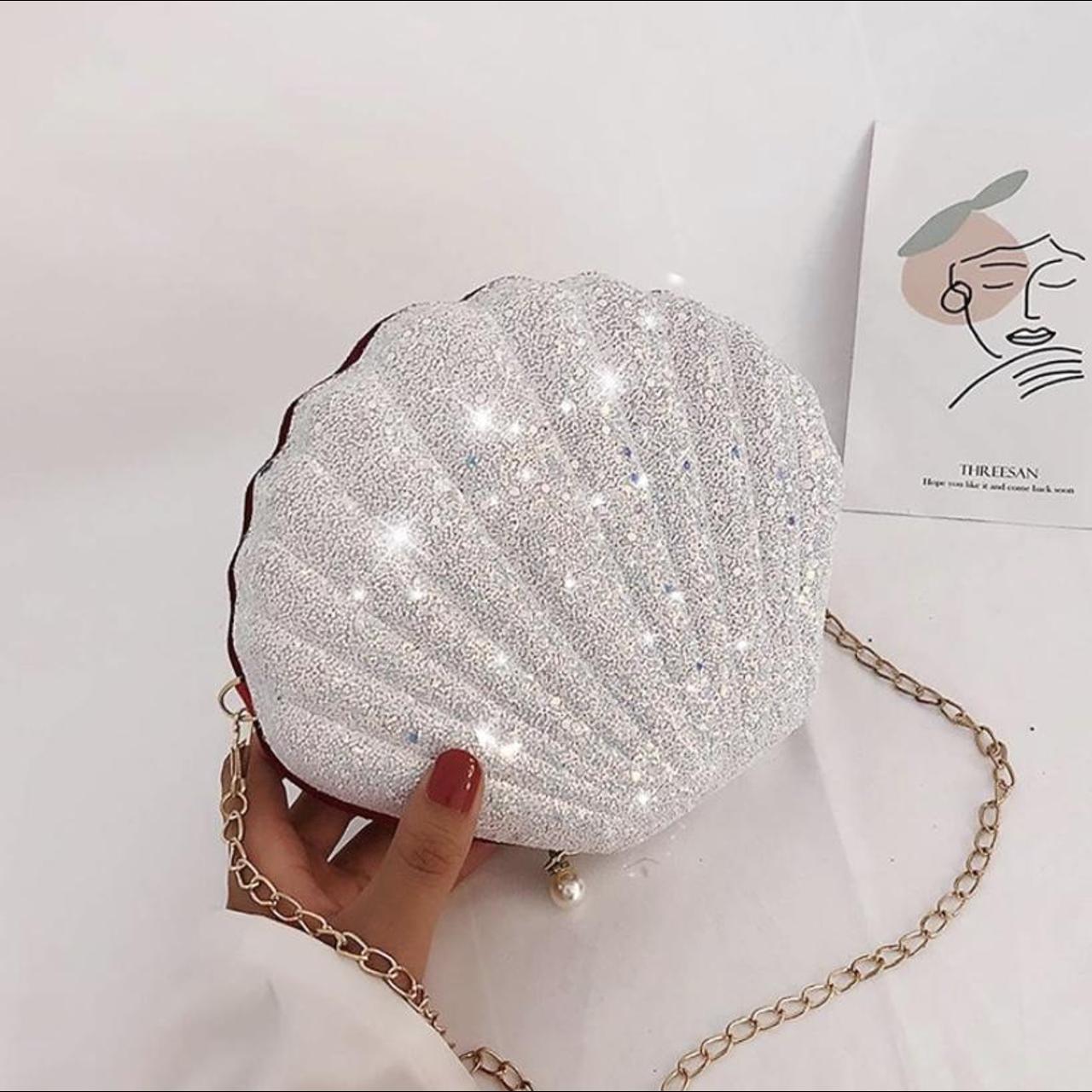 New Clam shell mermaid purse - Depop