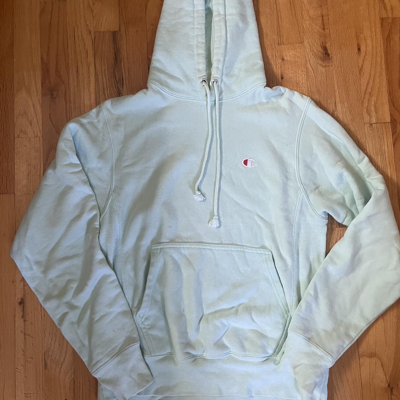 Champion mint hoodie hot sale