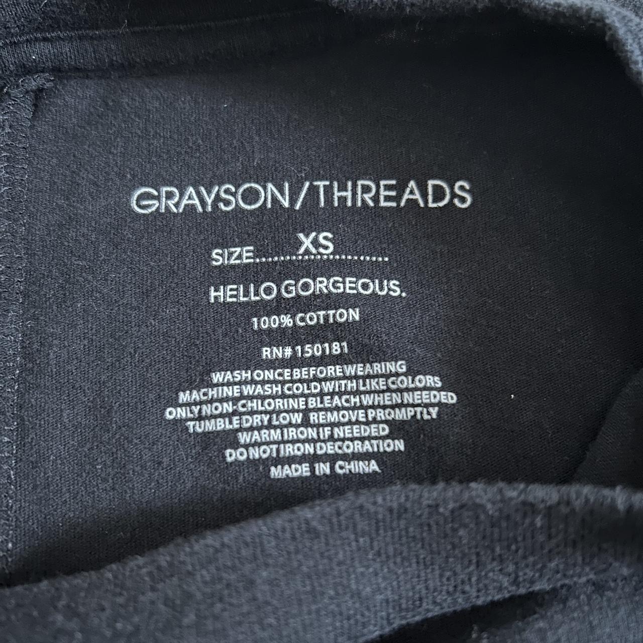 Grayson Threads Black Women's Black T-shirt (2)