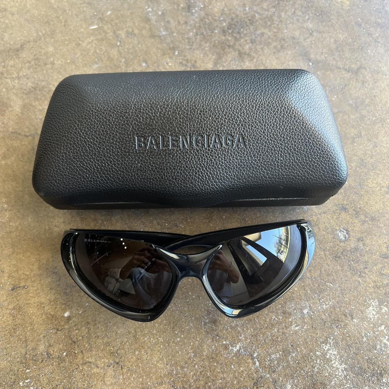 Balenciaga Men's Black Sunglasses