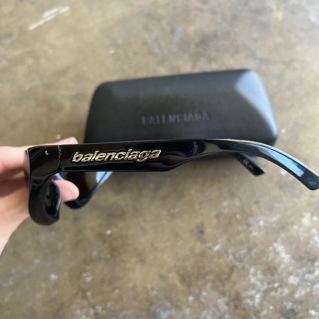 Balenciaga Men's Black Sunglasses (2)