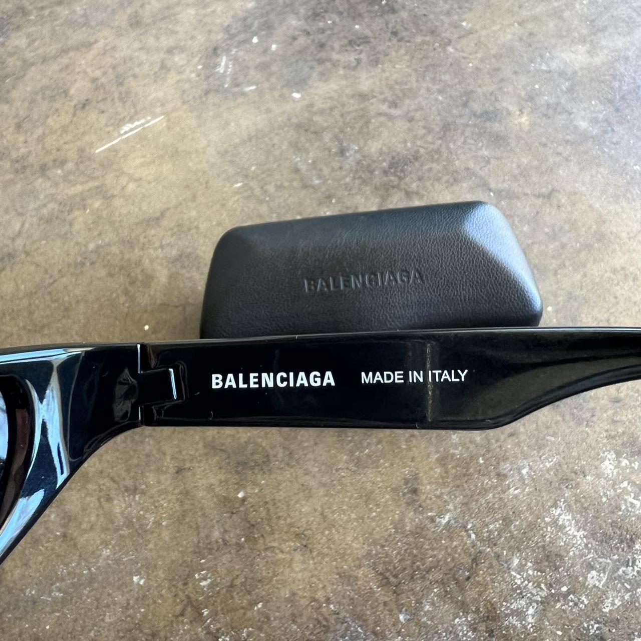 Balenciaga Men's Black Sunglasses (4)