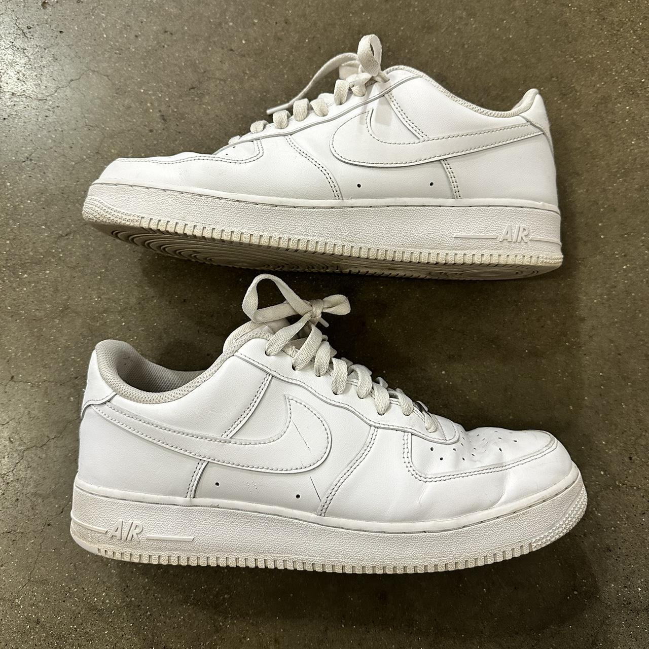 Nike Air Force 1 Low '07 Mens Size 12 White Athletic... - Depop