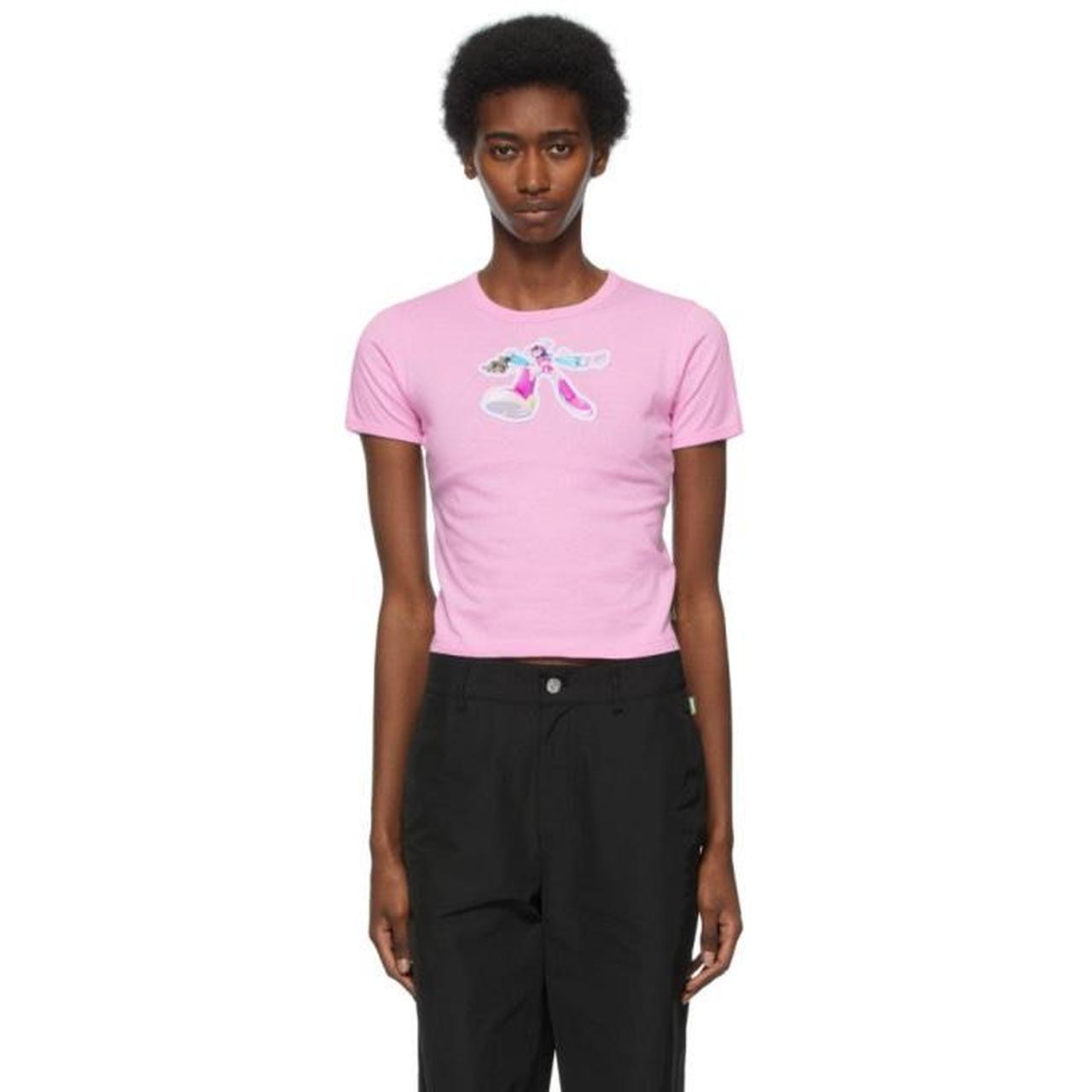 heaven by marc jacobsピンク Tシャツ heaven by Marc Jacobs Graphic T-shirt S Pink Double Head