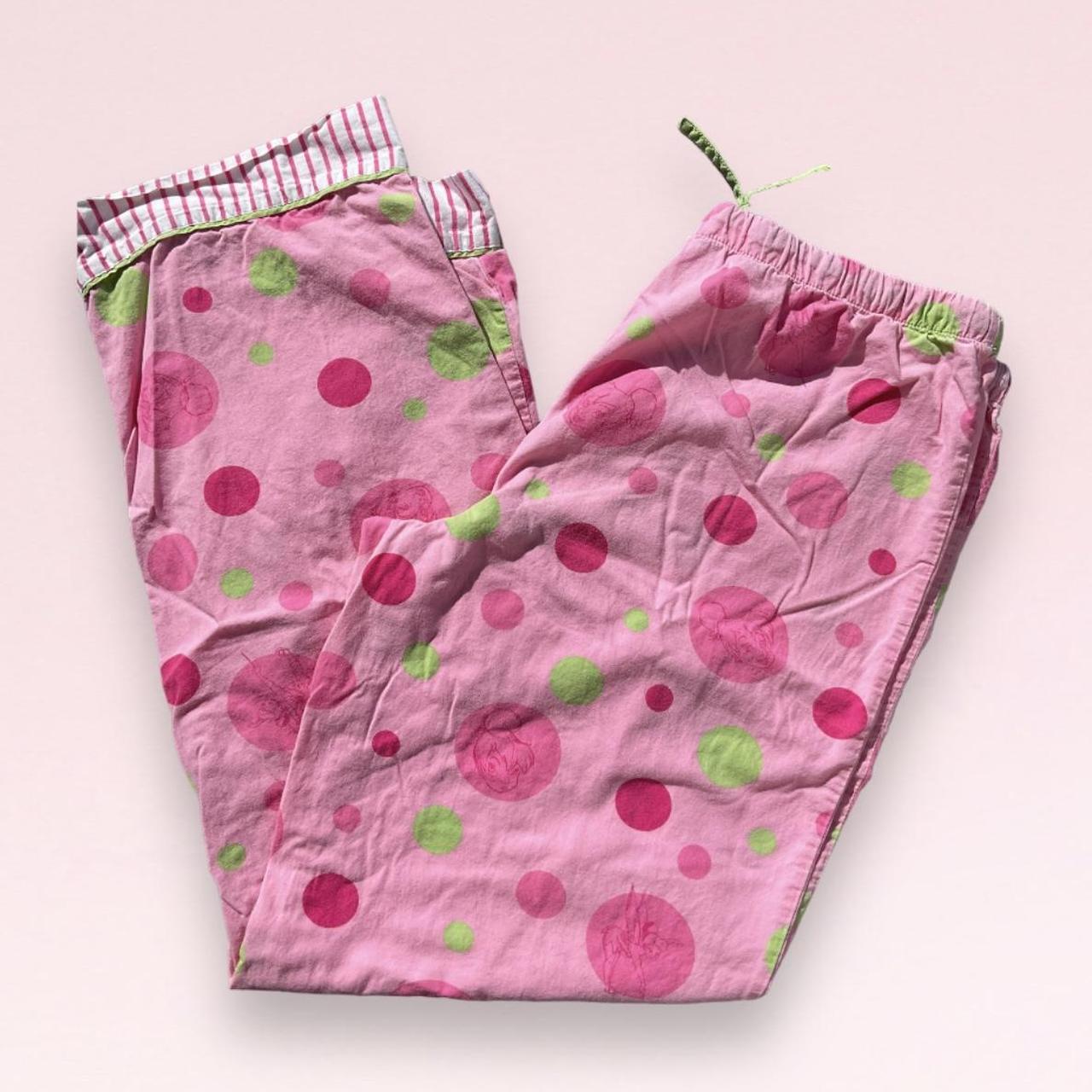 Disney Women's Pink and Green Pajamas | Depop