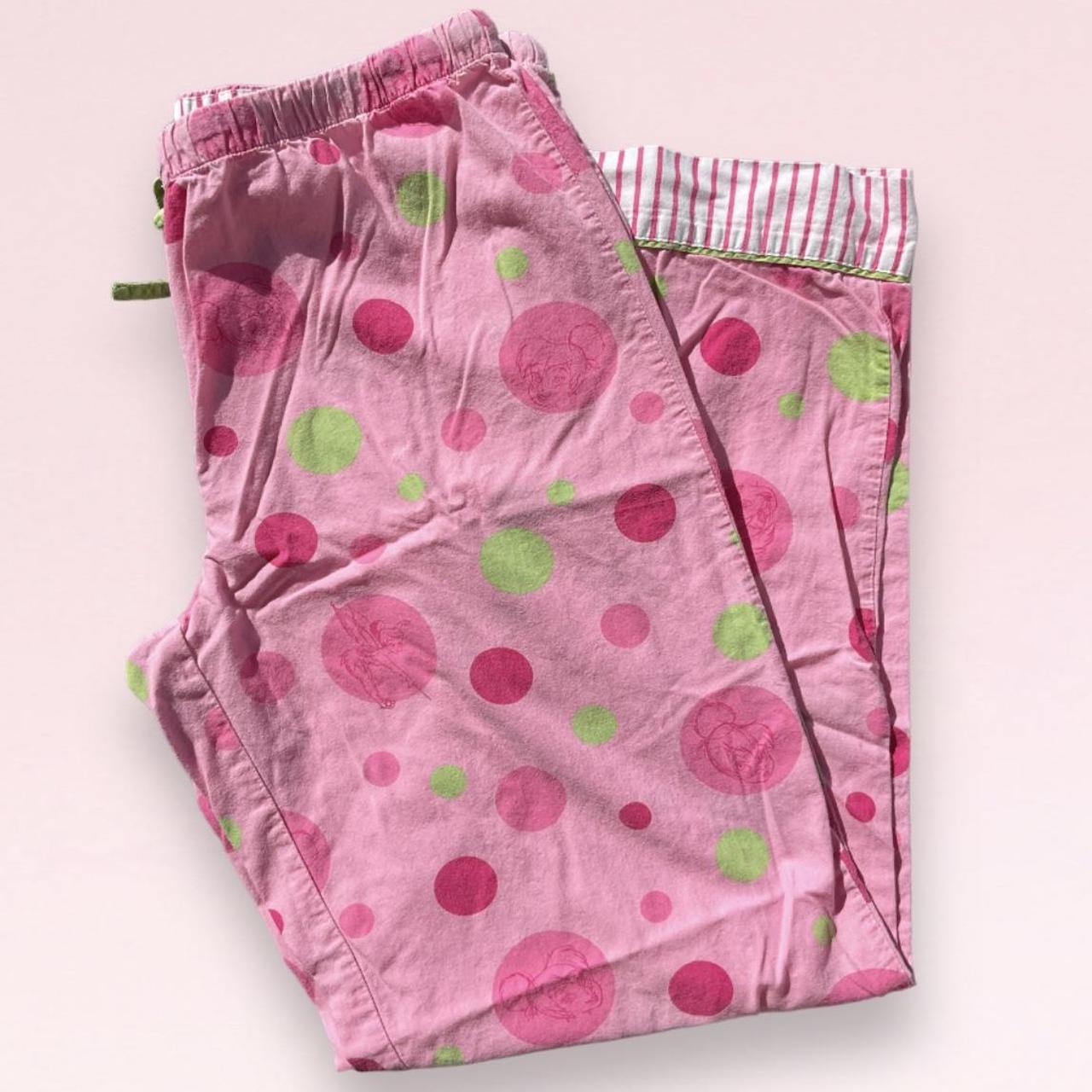 Disney Women's Pink and Green Pajamas | Depop