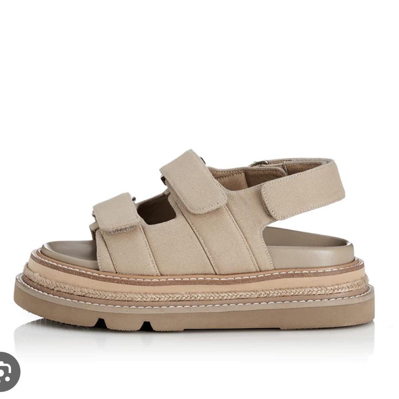 Alias Mae Veda Natural Canvas Sandals Depop
