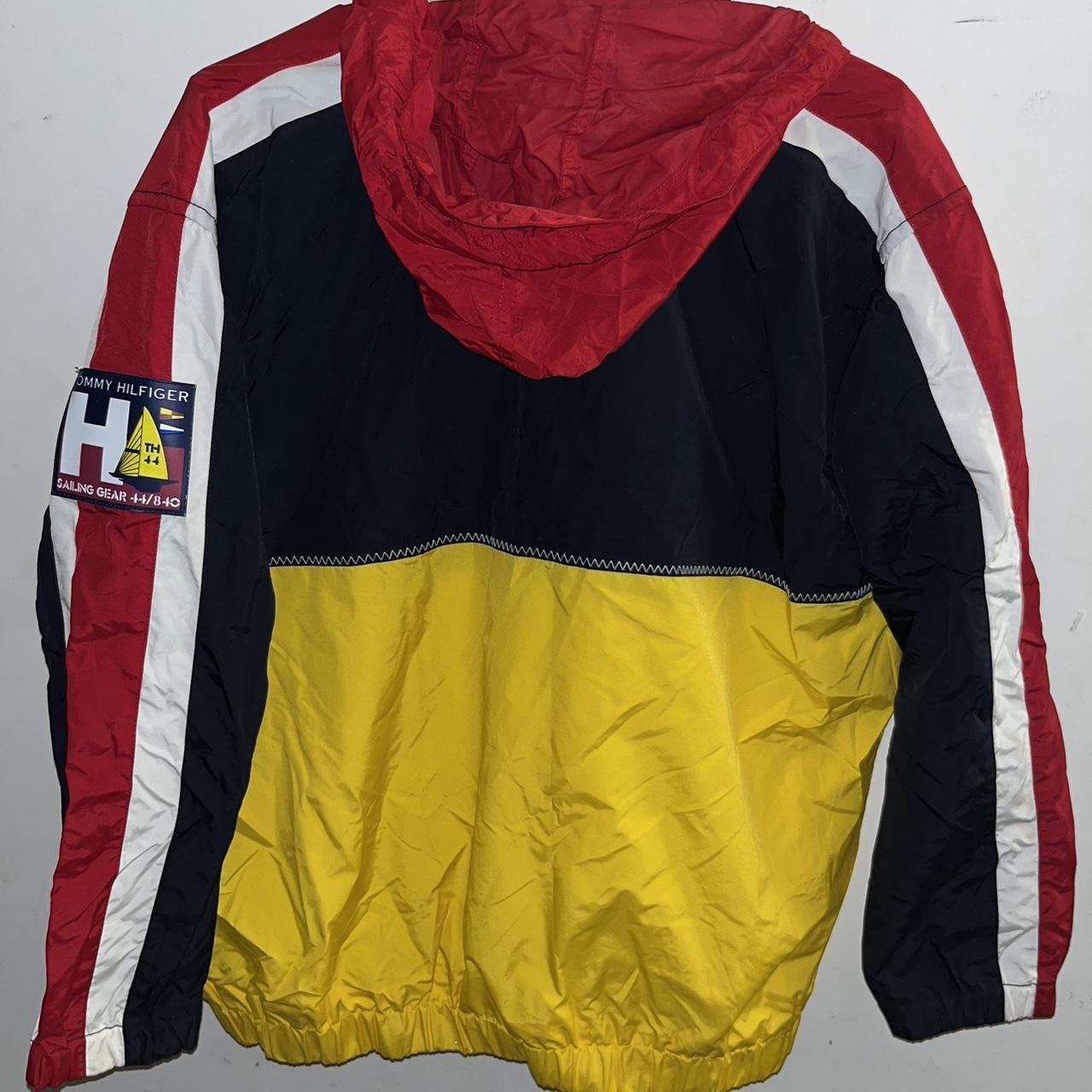 Vintage Tommy Hilfiger Sailing Gear Jacket... - Depop