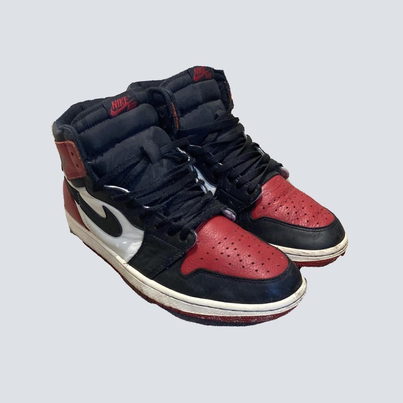 Aj1 bred toe 2018 on sale