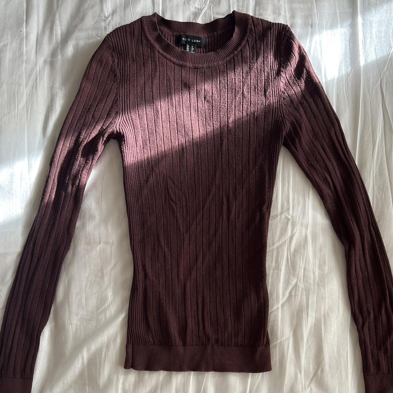 New Look burgundy shirt Worn but still has a lot of... - Depop