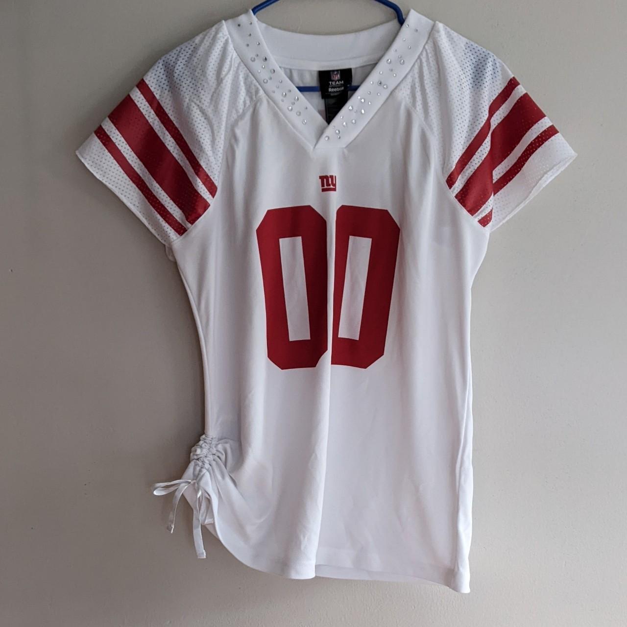 Reebok Women's Manning Giants Football Jersey - Depop