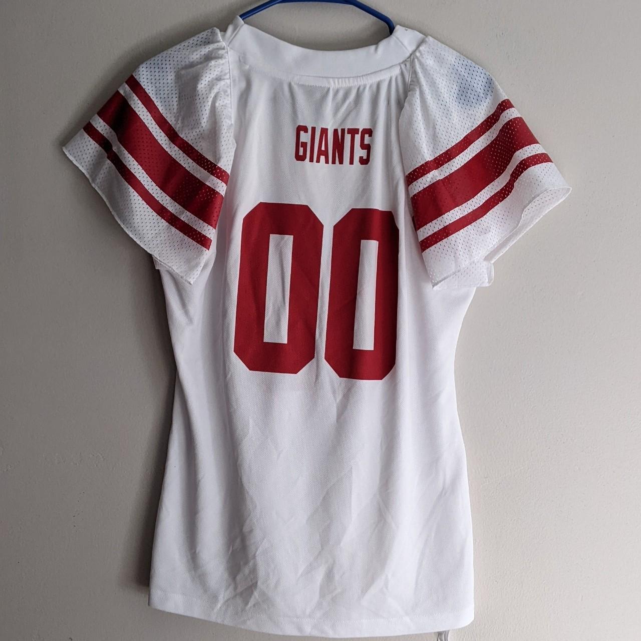 Reebok, Shirts & Tops, Reebok Eli Manning White Football Kids Jersey